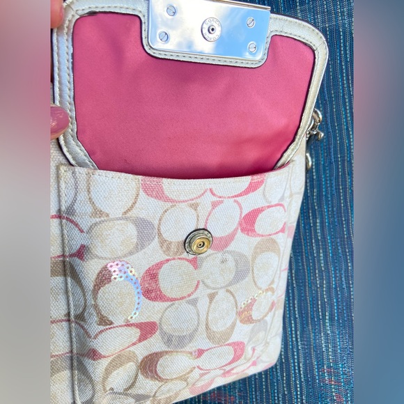 Coach Kristin Sequined Crossbody - Picture 13 of 14